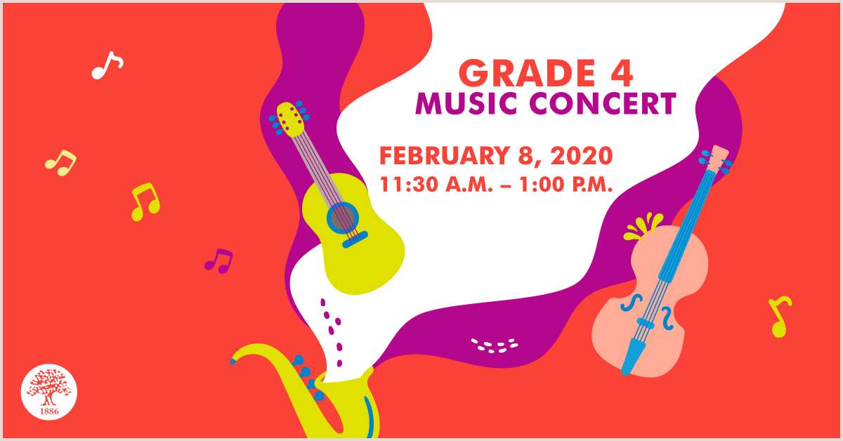 Music Concerts - Grade 4 - Saturday 8th February